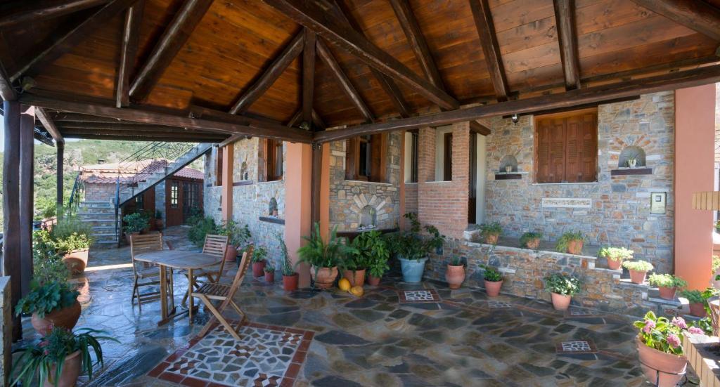 Hotel Mansion Terpou Áyios Vlásios Exterior foto