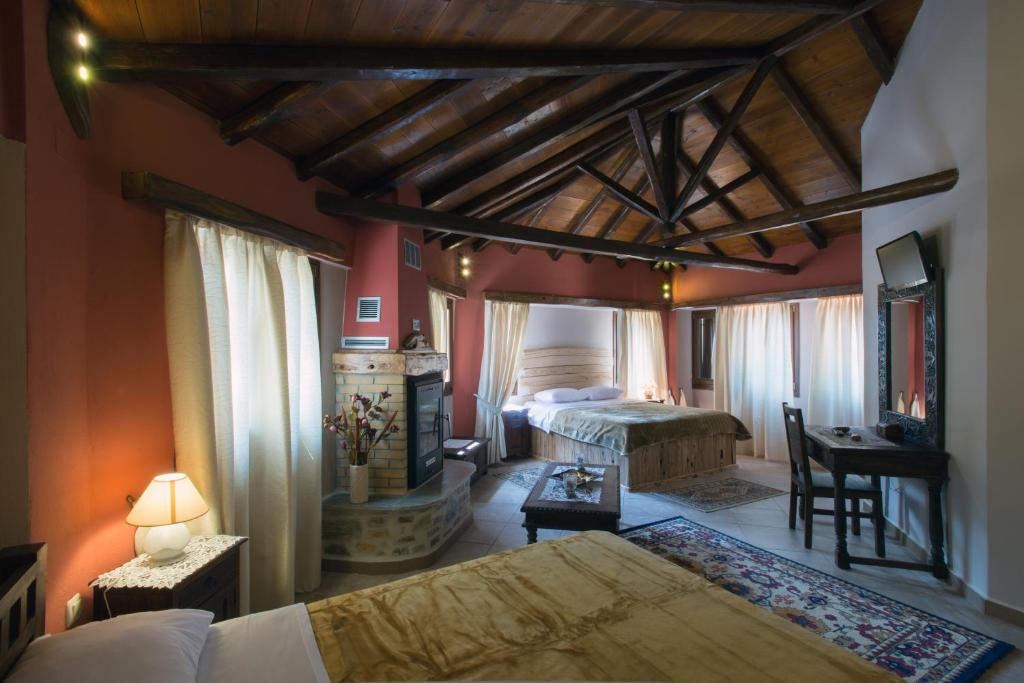 Hotel Mansion Terpou Áyios Vlásios Habitación foto